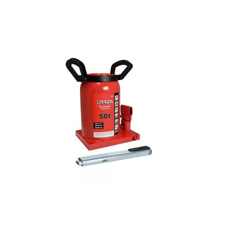 GATO HIDRÁULICO DE BOTELLA URREA 2450 CAPACIDAD DE 50 TONELADAS