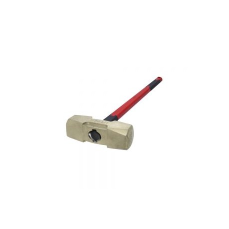 MARRO URREA UH74FG DE BRONCE-ALUMINIO DE 18 LIBRAS CON MANGO EXTRA LARGO DE FIBRA DE VIDRIO 34”