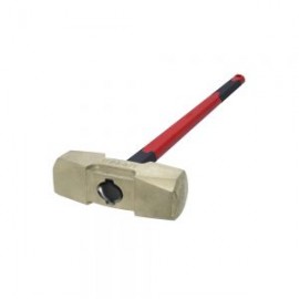 MARRO URREA UH72FG DE BRONCE-ALUMINIO DE 10 LIBRAS CON MANGO EXTRA LARGO DE FIBRA DE VIDRIO 34”