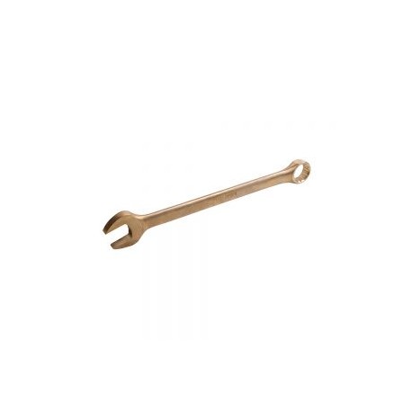 LLAVE COMBINADA URREA UH1246 DE BRONCE-ALUMINIO ANTICHISPA EN PULGADAS CON 12 PUNTAS DE 1-7/16”