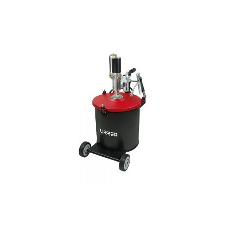 INYECTOR DE GRASA NEUMATICA URREA 23629 CON CAPACIDAD DE 30 KILOGRAMOS