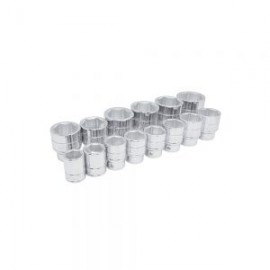 JUEGO DE DADOS URREA 55113CON 14 PIEZAS EN PULGADAS 3/4”