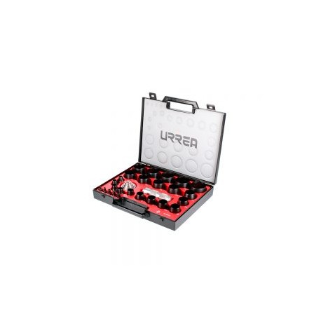 JUEGO DE SACABOCADOS URREA 49902 27 PIEZAS