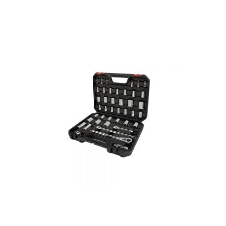 JUEGO DE DADOS Y ACCESORIOS URREA 5400CB CON 42 PIEZAS DE 1/2”