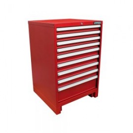 GABINETE FIJO URREA X28F9 CON 9 GAVETAS 28”