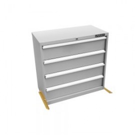 GABINETE FIJO URREA X35F4 CON 4 GAVETAS 35”