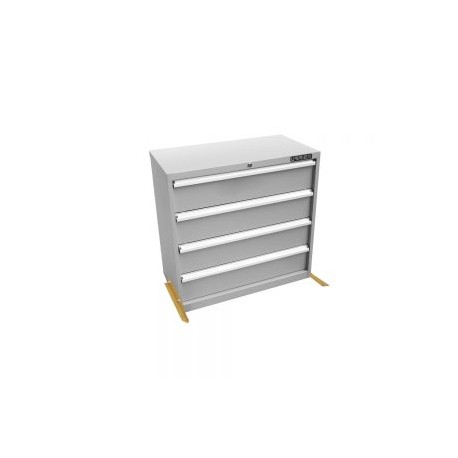 GABINETE FIJO URREA X35F4 CON 4 GAVETAS 35”