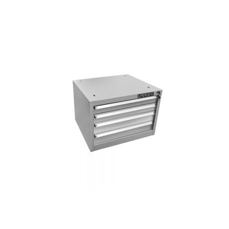 GABINETE COLGANTE PARA ESTACION DE TRABAJO URREA X22W4 CON 4 COMPARTIMIENTOS