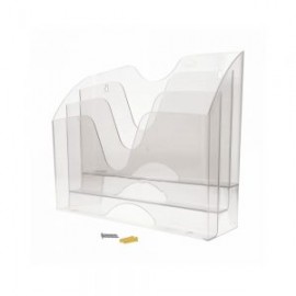 ORGANIZADOR DE DOCUMENTOS AZOR SABLON 3233CR CRISTAL ORGANIFOLDER