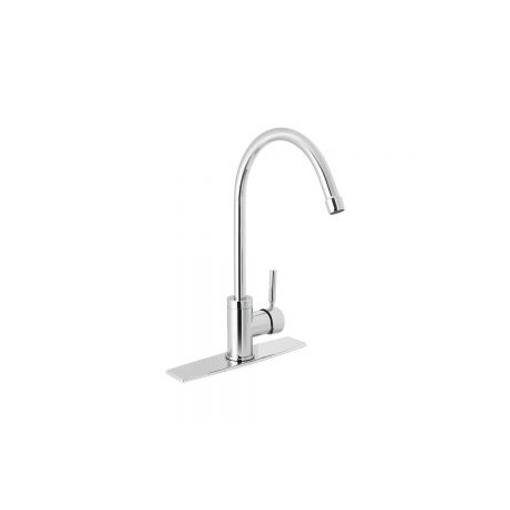 MONOMANDO PARA FREGADERO FOSET TBF-83 CUELLO ALTO ACABADO CROMO