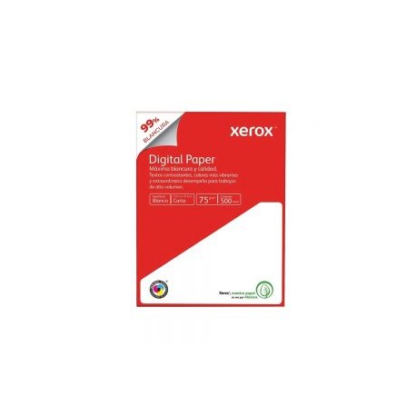 HOJA DE PAPEL TAMAÑO CARTA XEROX DIGITAL PAPER 003M02000 PAQUETE CON 500 PIEZAS