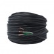 CABLE ELECTRICO CCA USO RUDO KONECT 3X18 50 METROS NEGRO
