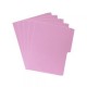 FOLDER TAMAÑO CARTA DIEM PASTEL ROSA 05 PAQUETE CON 25 PIEZAS