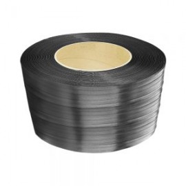 ROLLO DE FLEJE DE PLASTICO NEGRO 3/8” C-20 PARA FLEJADORA SEMI AUTOMATICA