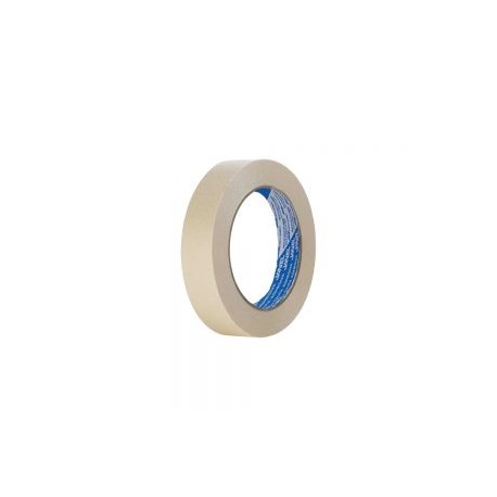 CINTA ADHESIVA MASKING TAPE JANEL 0121 CREMA 24 MILIMETROS X 50 METROS USO GENERAL