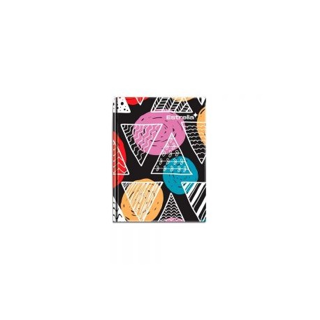 CUADERNO FORMA FRANCESA ESTRELLA 0086 CUADRO 7 MILIMETROS PASTA DURA COSIDO 96 HOJAS