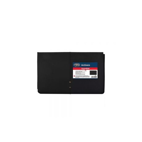 EXPANDIBLE CON LIGA 12 DIVISIONES ACCO P1711 AZUL NEGRO TAMAÑO OFICIO