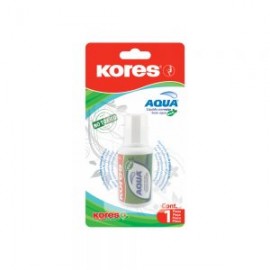 CORRECTOR LIQUIDO KORES AQUA FLUID RECIPIENTE CON 20 MILILITROS