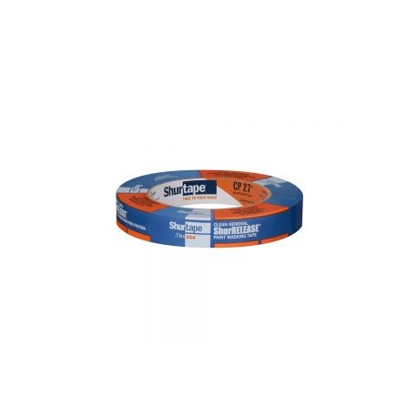 CINTA ADHESIVA SHURTAPE CP O27 202871-W AZUL PARA PINTURA DE 18 MILIMETROS X 50 METROS