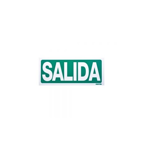 SEÑALAMIENTO SALIDA SURTEK SES2 36 X 15 CENTIMETROS