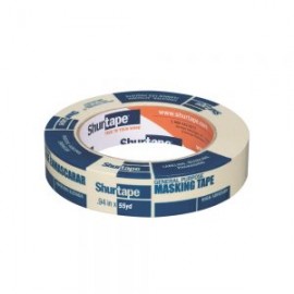 CINTA ADHESIVA MASKING SHURTAPE CP 105 110251-W USO GENERAL DE 24 MILIMETROS X 50 METROS