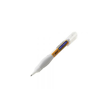 CORRECTOR LIQUIDO BIC SHAKEN SQUEEZE PLUMA CON 8 MILILITROS
