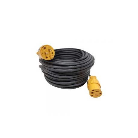 EXTENSION ELECTRICA CCA DE USO RUDO KONECT 2X18 10 METROS NEGRO